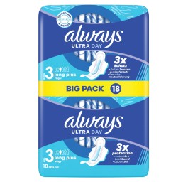 ALWAYS Ultra serv hyg Lo Pl ailet BigP (n) 18 pce