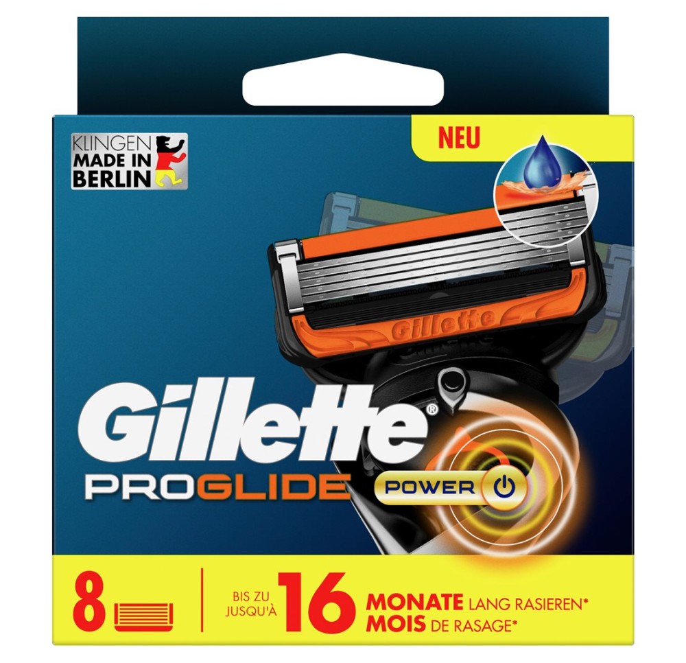 GILLETTE ProGlide Power lames ras (n) 8 pce