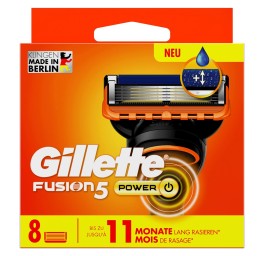 GILLETTE Fusion5 Power lames ras (n) 8 pce