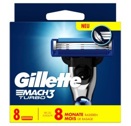 GILLETTE Mach3 lames ras Turbo 3D (n) 8 pce