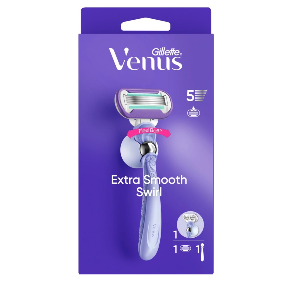 GILLETTE Venus Ext Smo Swi raso 1 la+supp dou (n)