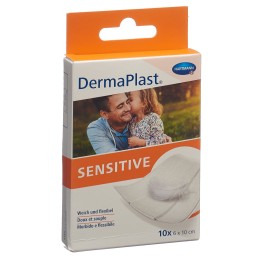 DERMAPLAST Sensitive pans rapid 6x10cm bla 10 pce