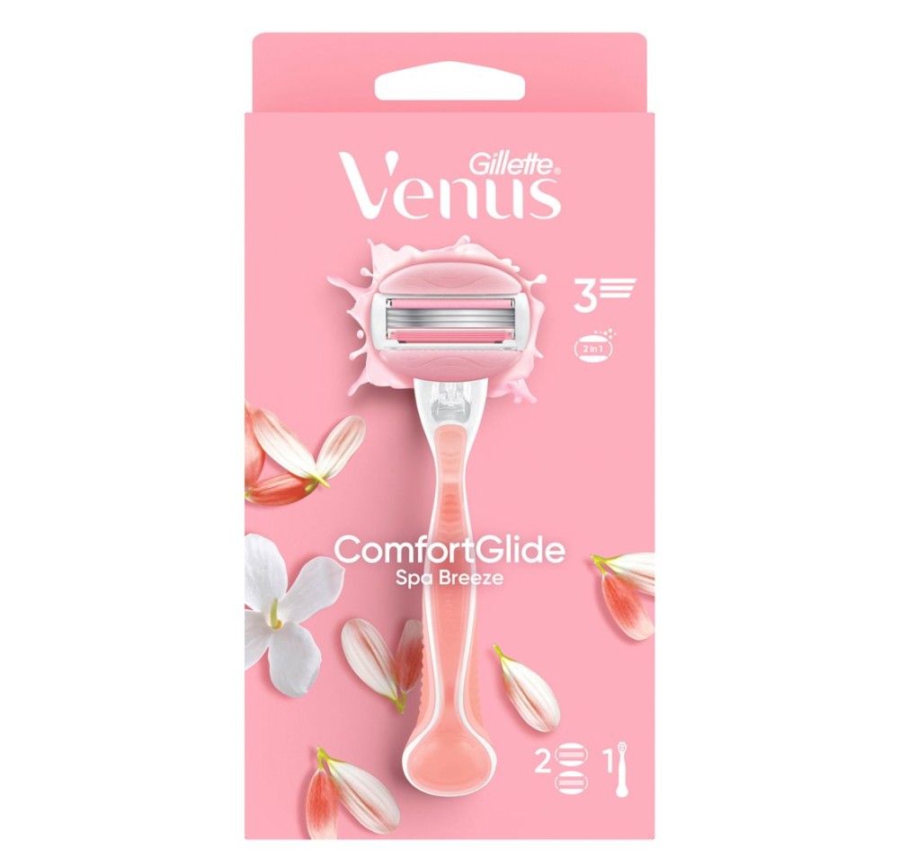 GILLETTE Venus Comf rasoir Spa Bree 2 lames (n)