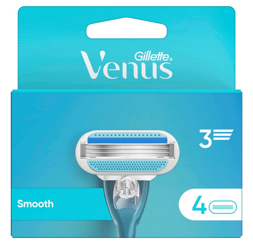 GILLETTE Venus Smooth lames ras 4 pce