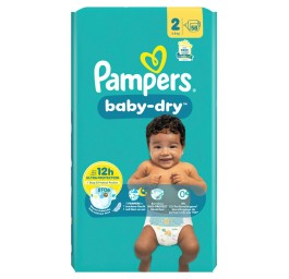 PAMPERS Baby Dry Gr2 4-8kg Mini pack av (n) 58 pce