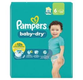 PAMPERS Baby Dry Gr6 13-18kg Large éco (n) 34 pce