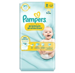 PAMPERS Prem Prot NB Gr2 4-8kg Mini ava 56 pce