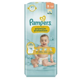 PAMPERS Prem Prot Gr3 6-10kg Midi ava 48 pce