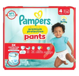 PAMPERS Prem Prot Pan Gr4 9-15kg Maxi éco 31 pce