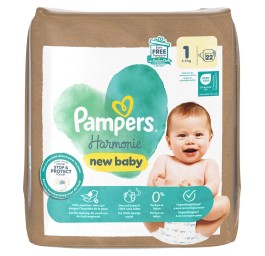 PAMPERS Harmonie Gr1 2-5kg Single Pack 22 pce