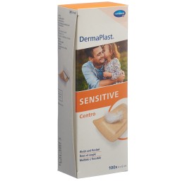 DERMAPLAST Sensitive Centro strip 4x6cm ch 100 pce