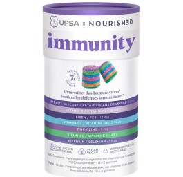UPSA X NOURISHED Immunity gummies box 30 pce