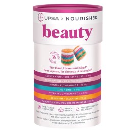 UPSA X NOURISHED Beauty gummies box 30 pce