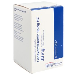LISDEXAMFETAMINE Spirig HC caps 20 mg bte 30 pce