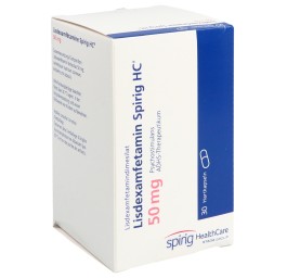 LISDEXAMFETAMINE Spirig HC caps 50 mg bte 30 pce