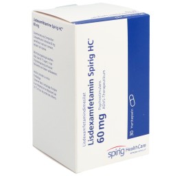 LISDEXAMFETAMINE Spirig HC caps 60 mg bte 30 pce