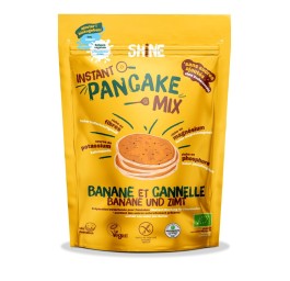 SHINE Instant Pancake Mix banane&canne BIO 300 g