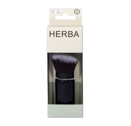 HERBA pinceau de voyage soies en nylon noir