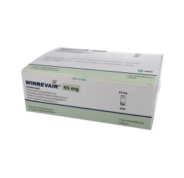 WINREVAIR subst sèche 45 mg c solv flac