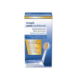 TENTAPIK brossettes medium white 3 pce