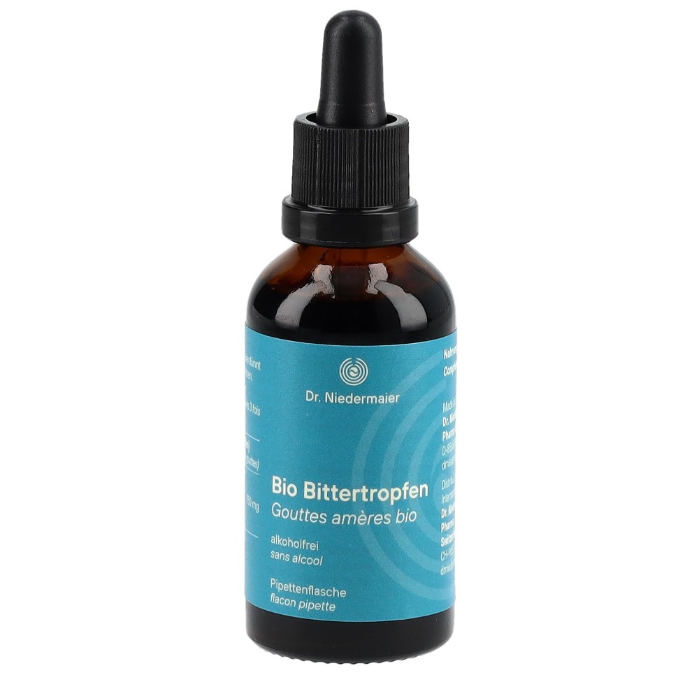 DR. NIEDERMAIER Bio Bittertropfen fl verre 50 ml DR. NIEDERMAIER Bio Bittertropfen fl verre 50 ml