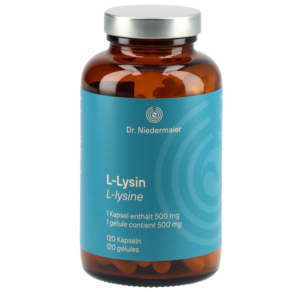 DR. NIEDERMAIER L-Lysin caps bte 120 pce DR. NIEDERMAIER L-Lysin caps bte 120 pce