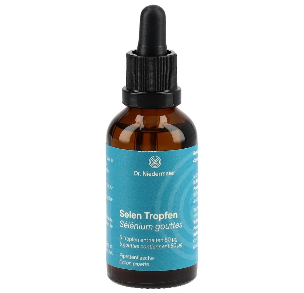 DR. NIEDERMAIER Selen gouttes fl verre 50 ml DR. NIEDERMAIER Selen gouttes fl verre 50 ml