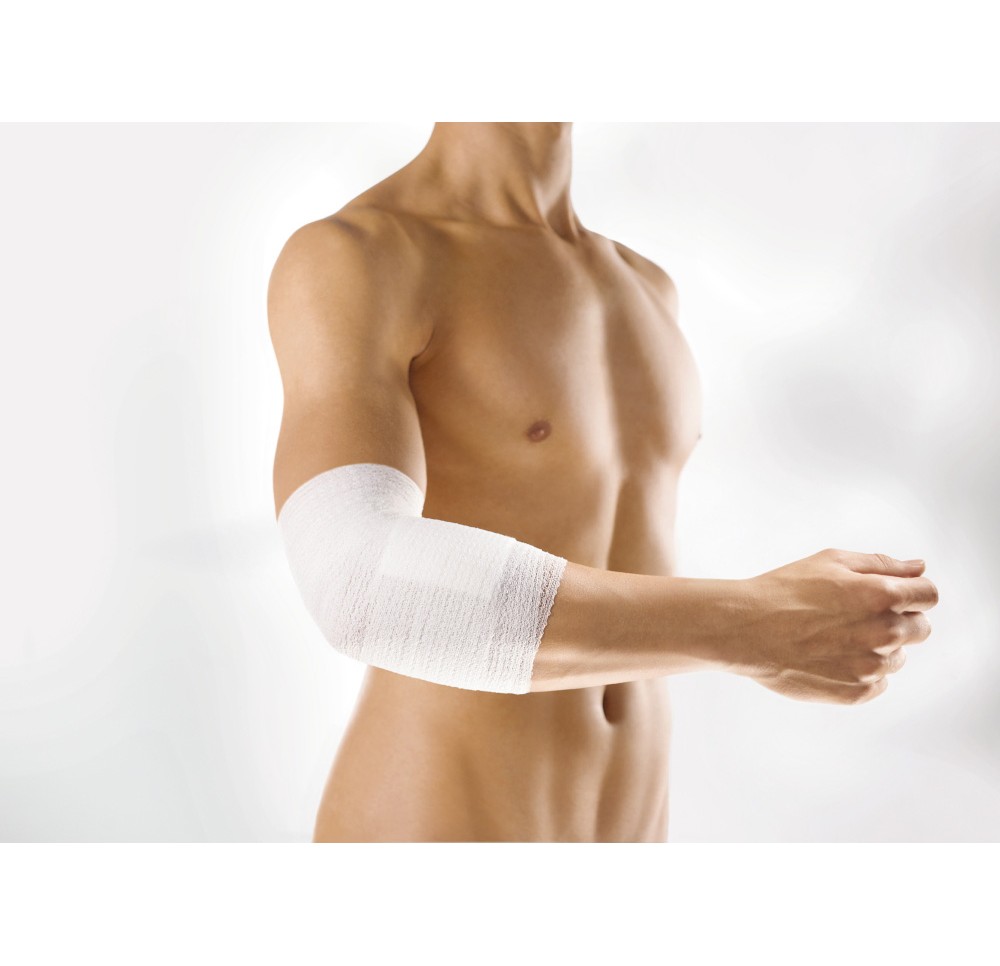 MOLLELAST haft bande de fixation 10cmx4m blanc MOLLELAST haft bande de fixation 10cmx4m blanc
