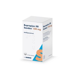 BUPROPION XR Sandoz cpr ret 150 mg bte 30 pce