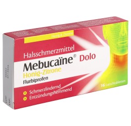 MEBUCAÏNE Dolo cpr sucer 8.75 mg miel citr 16 pce