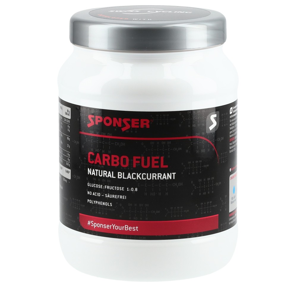 SPONSER Carbo Fuel Natural pdr Blackcurrant 1000 g SPONSER Carbo Fuel Natural pdr Blackcurrant 1000 g