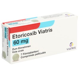 ETORICOXIB Viatris cpr pell 60 mg 7 pce