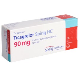 TICAGRELOR Spirig HC cpr pell 90 mg 56 pce