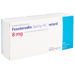 FESOTERODINE Spirig HC cpr ret 8 mg 84 pce