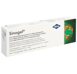 SINOVIAL Sinogel sol inj 2.4% + 1.6% ser pré 3 ml
