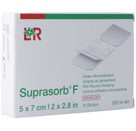 SUPRASORB F pansement film 7x5cm st 10 pce