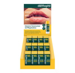 DERMOPHIL Sun Lipstick présentoir SPF50 12pce