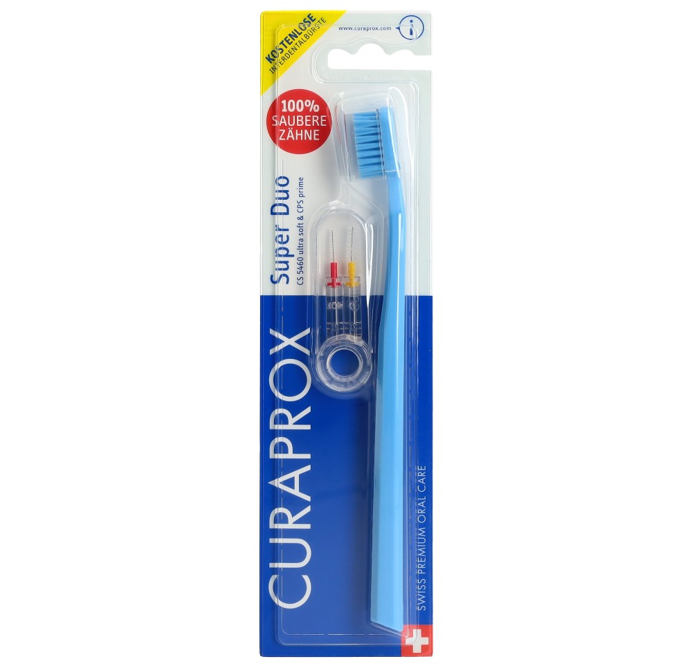 CURAPROX CS 5460 superduo + duo manche CPS 07/09 CURAPROX CS 5460 superduo + duo manche CPS 07/09