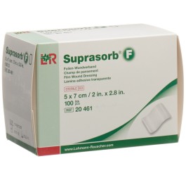 SUPRASORB F pansement film 7x5 cm st 100 pce