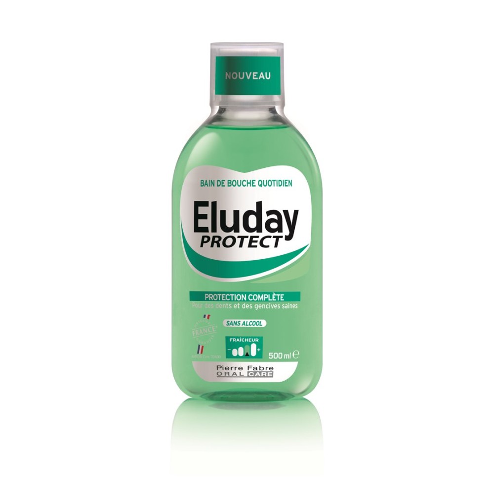 ELUDAY bain de bouche protect fl 500 ml