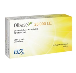 DIBASE sol 25000 UI 4 fl 2.5 ml