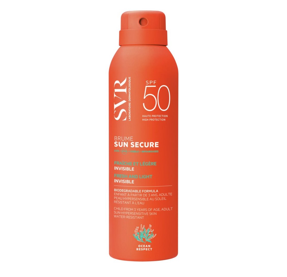 SVR SUN SECURE brume SPF50+ 200 ml