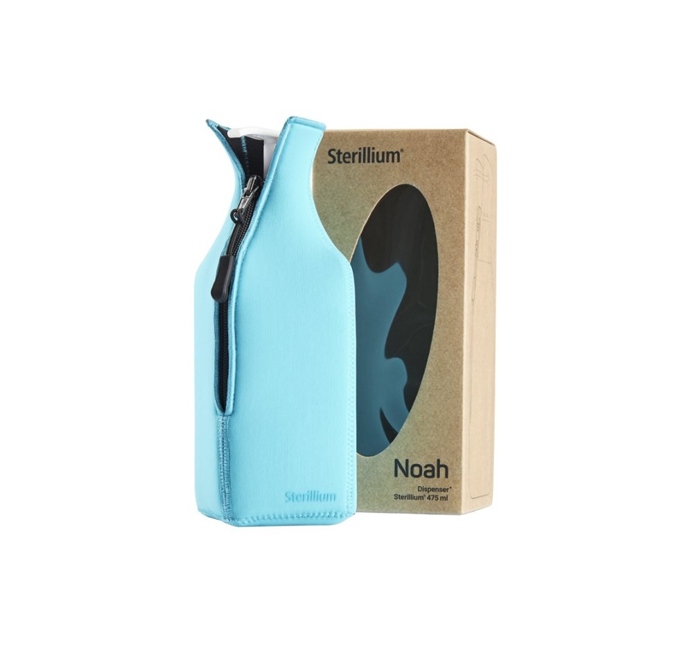 STERILLIUM Dispenser 475ml NOAH turquoise STERILLIUM Dispenser 475ml NOAH turquoise