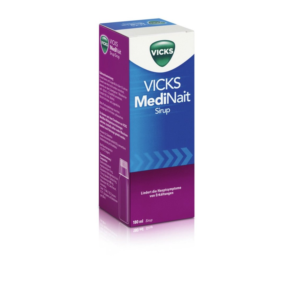 VICKS MEDINAIT sirop fl 180 ml VICKS MEDINAIT sirop fl 180 ml