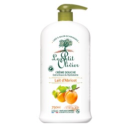 LE PETIT OLIVIER crème douche abricot hypo 750 ml