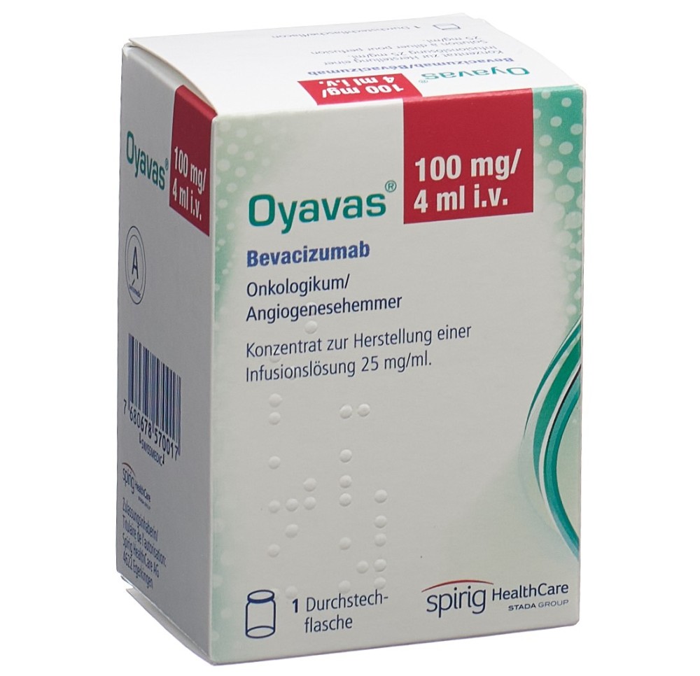 OYAVAS conc perf 100 mg/4ml flac 4 ml OYAVAS conc perf 100 mg/4ml flac 4 ml