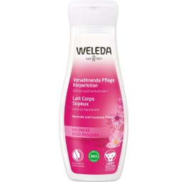WELEDA lait corps soyeux rose musq fl 200 ml