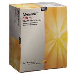 MYFENAX cpr pell 500 mg 3 x 50 pce