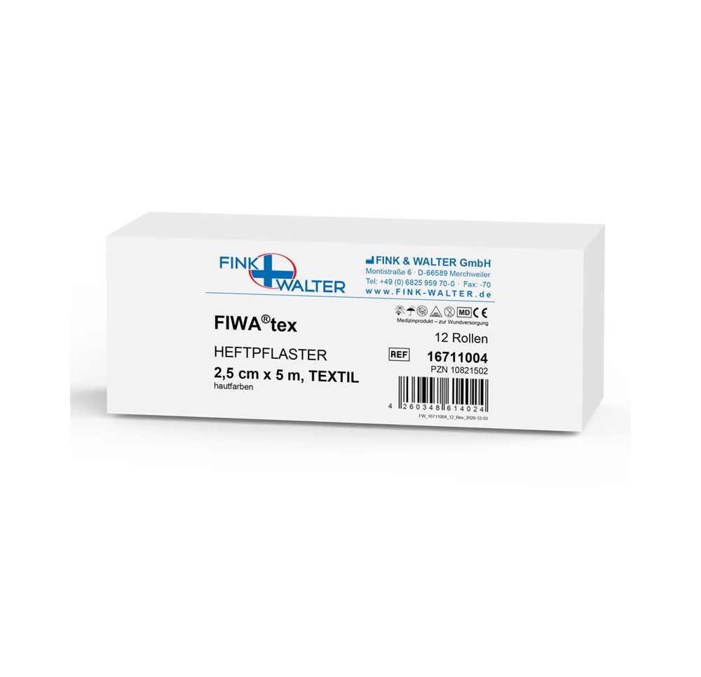 FIWA tex 2.5cmx5m 12 pce FIWA tex 2.5cmx5m 12 pce
