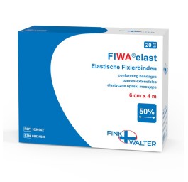 FIWA elast pansem fixation 6cmx4m rouleau 20 pce